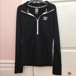 NWOT PINK quarter zip